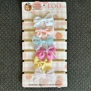 NEW! Roo made with love 6 piece headbands one size fits most light colors